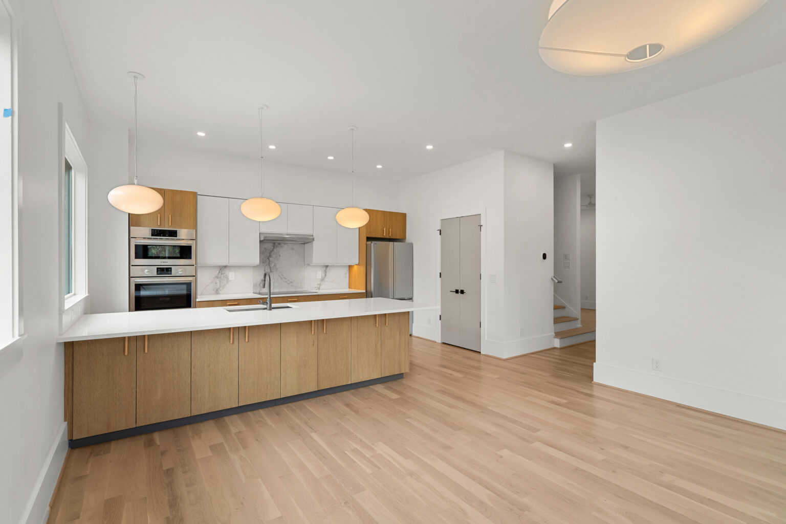 1112 Kirkwood Ave NE — Kitchen with Quartz Island