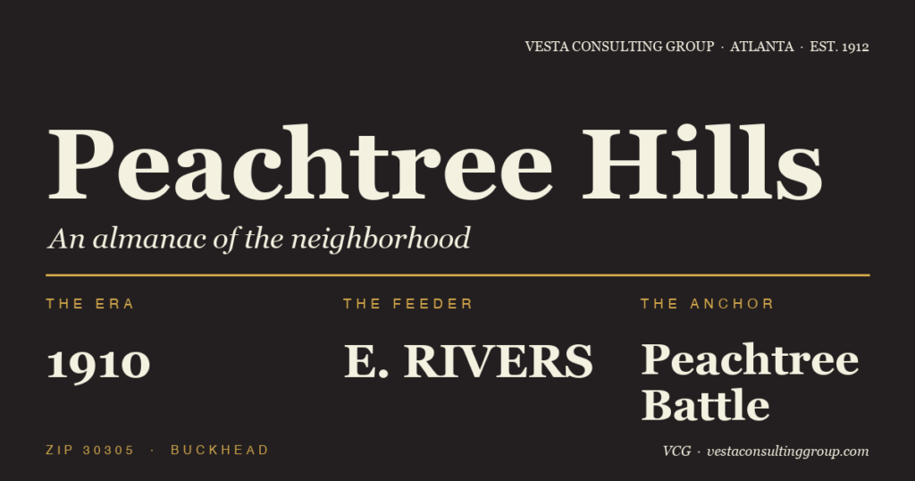 Peachtree Hills Homes for Sale neighborhood — Vesta Consulting Group