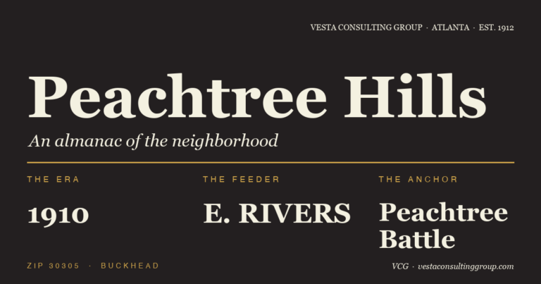Peachtree Hills Homes for Sale neighborhood — Vesta Consulting Group