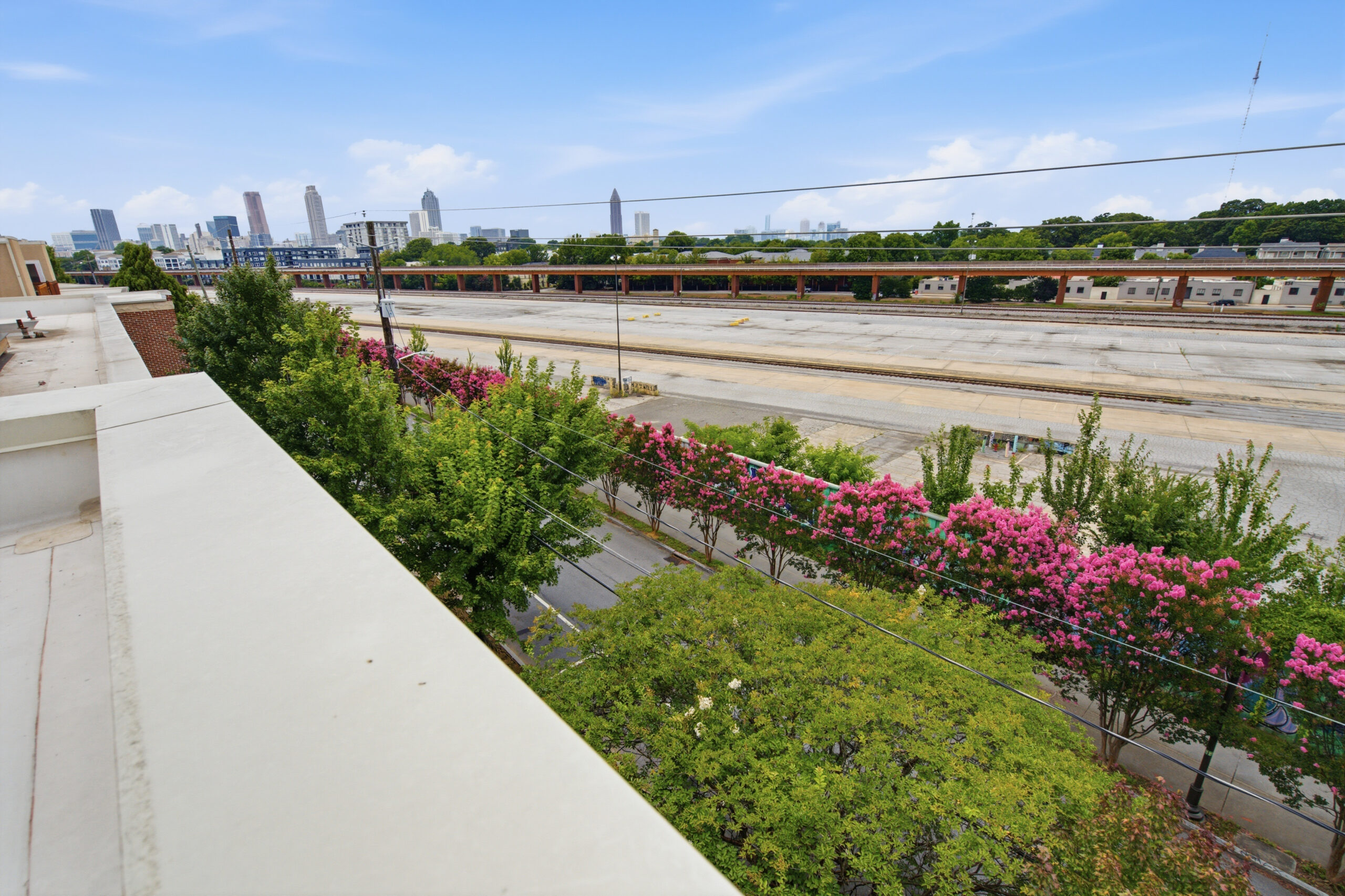 Milltown Lofts condo building directly on the BeltLine Eastside Trail in Reynoldstown Atlanta