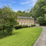 4 bedroom home for sale on wooded cul-de-sac lot at 471 Surrey Place East Cobb Marietta GA